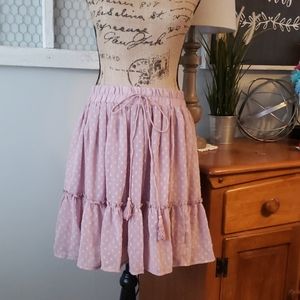 NWT!!!   Simplee pink skirt size large